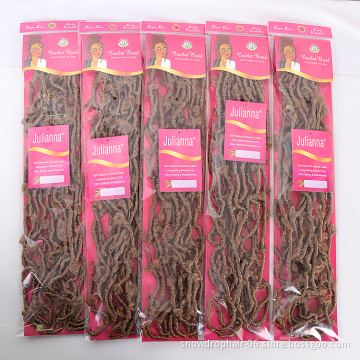 Wholesale 14 18 24 36 Inch Synthetic Soft Natural Locs Crochet Hair 36Inch Faux New Locks Braiding Soft Locs Extensions
